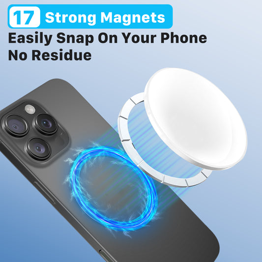 MagSafe Selfie Mirror for iPhone, Convex Wide-Angle Mirror for Back Camera – Perfect for Vlogging Selfies